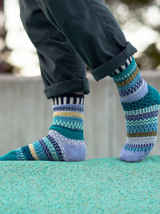 Agave Socks / Recycled Cotton Eco-Friendly