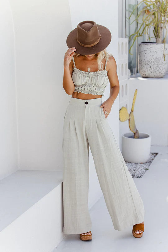 Lora Pants - Pistachio image 1