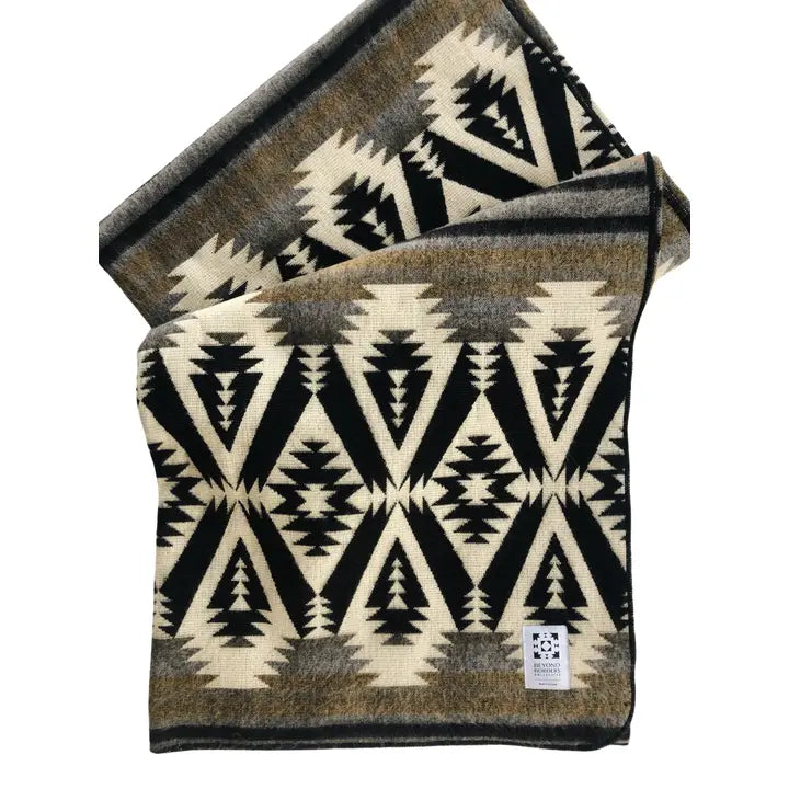 Quichua Blanket - Onyx Black