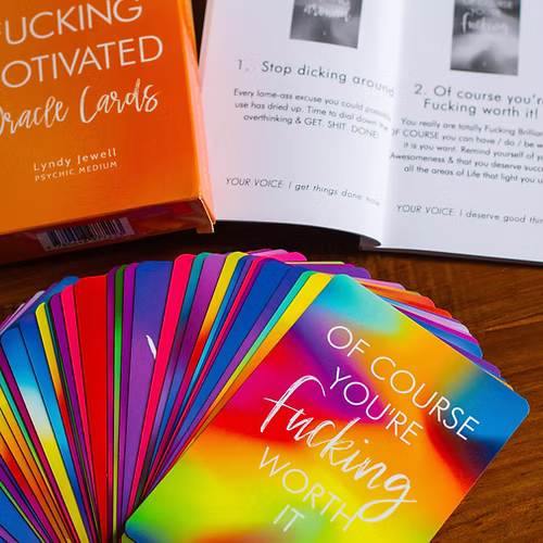Get Fucking Motivated Oracle Cards image 5