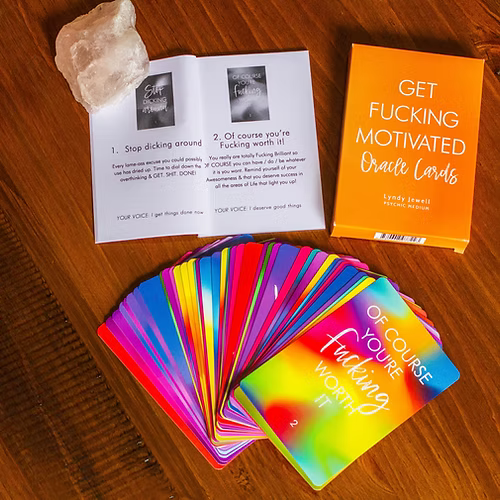 Get Fucking Motivated Oracle Cards image 6