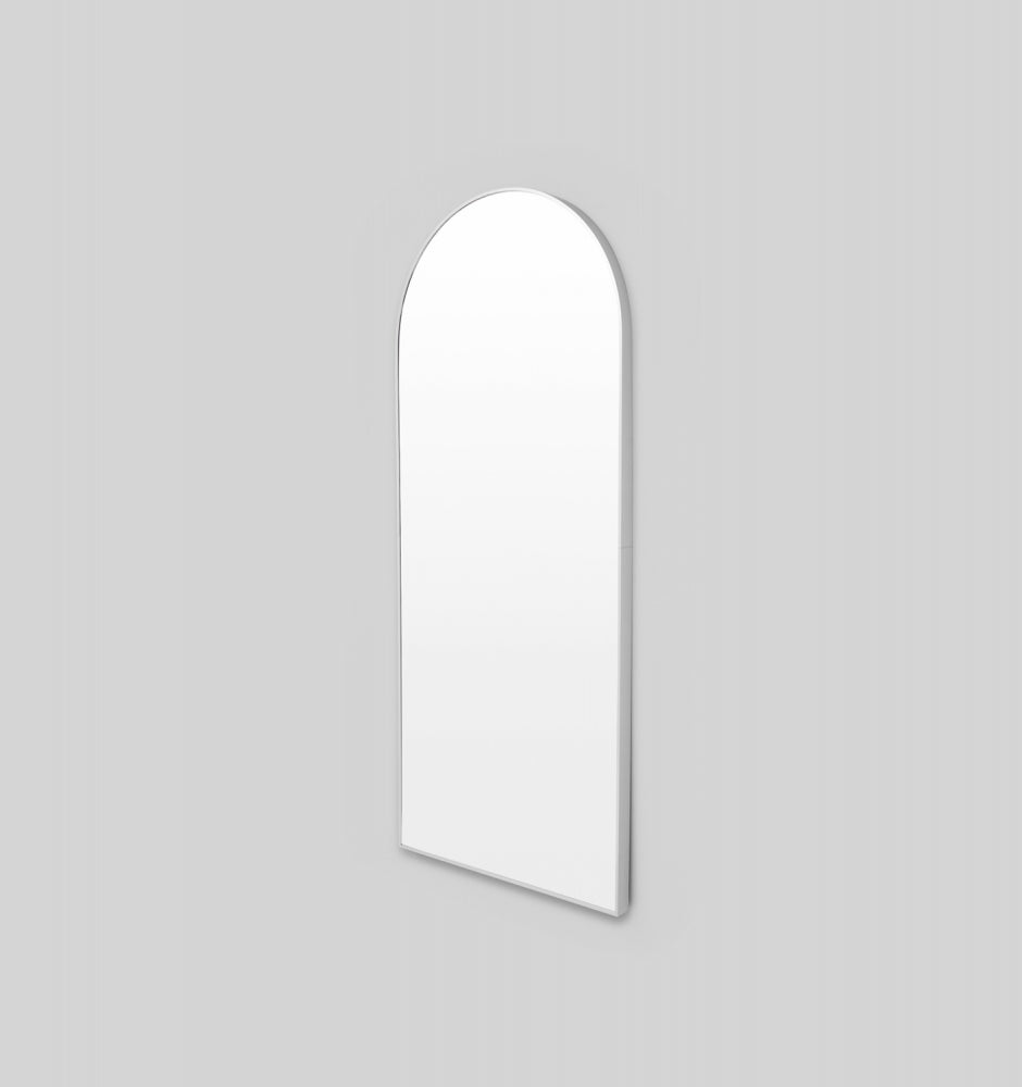 Bjorn Arch Floor Mirror - Bright White image 0