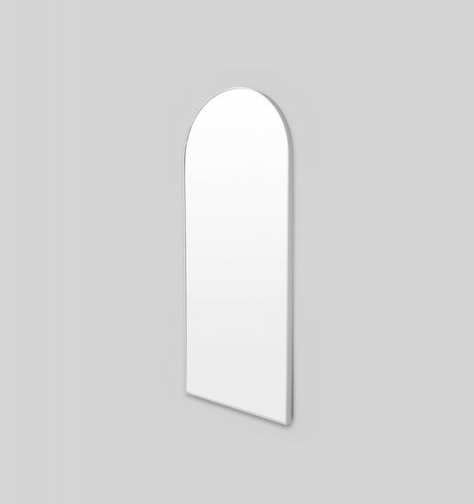Bjorn Arch Floor Mirror - Bright White image 0