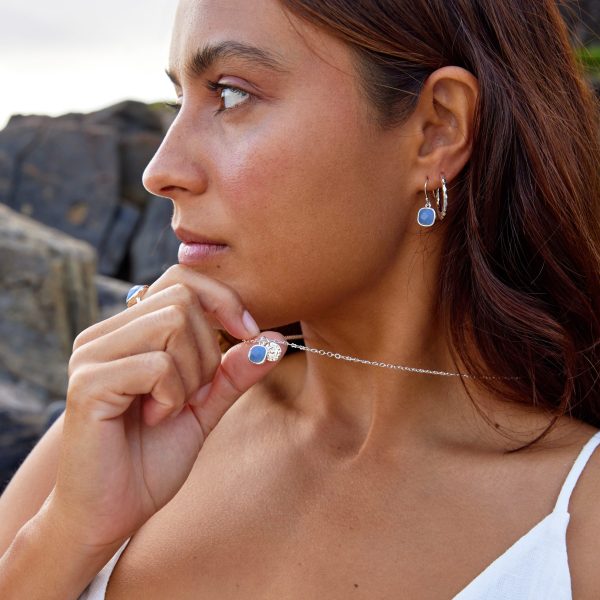 Honesty Earrings in Silver image 2