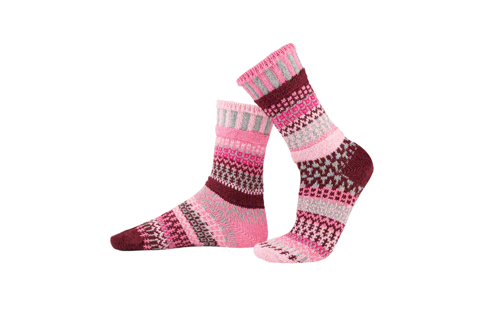 Alpenrose Socks / Recycled Cotton Eco-Friendly