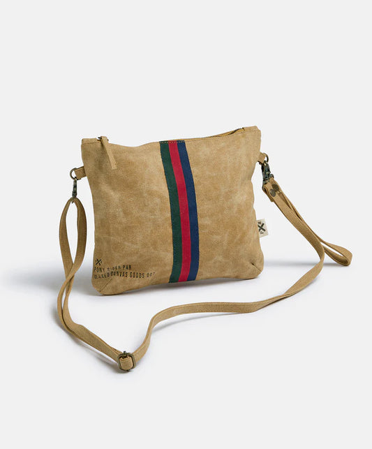 Escapee Clutch with Strap | Golden Tan