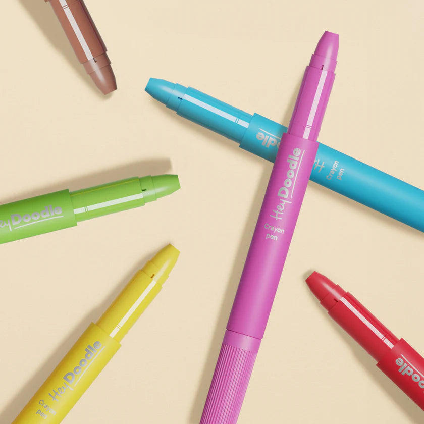 Washable Crayon Pens Set