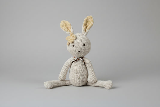 Rabbit knitted bear
