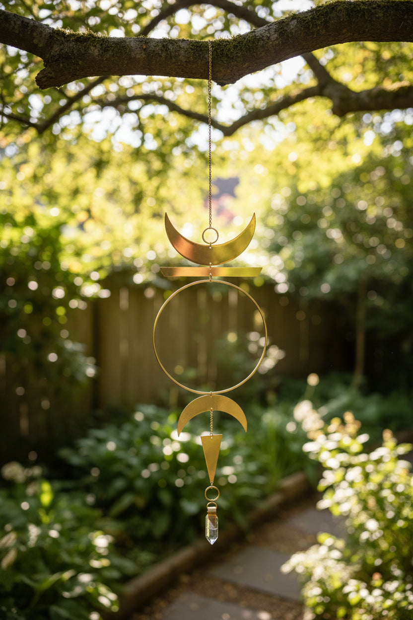 Triple Goddess Sun Catcher - Small
