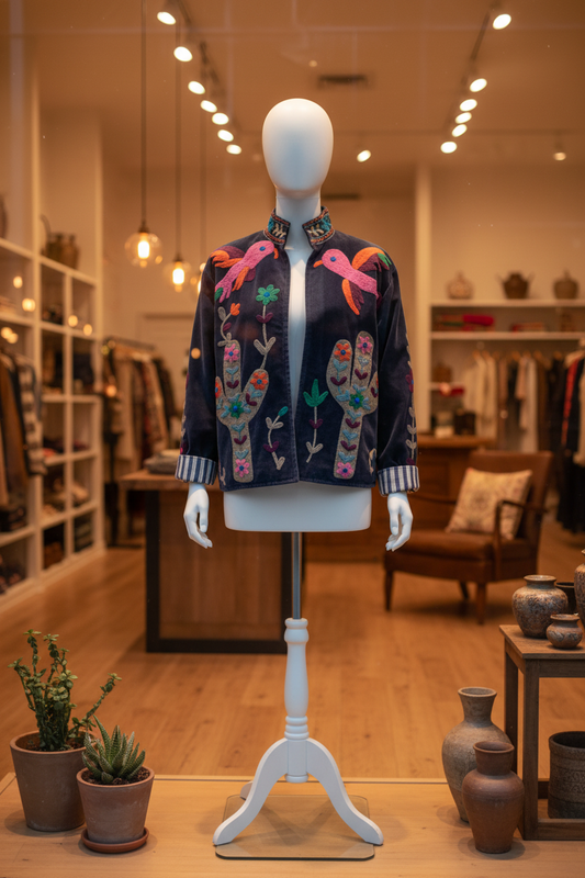 Cactus Velvet Jacket