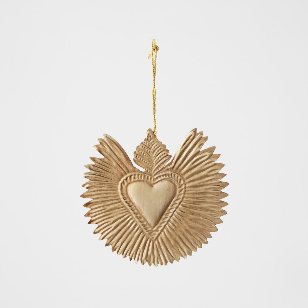 Sonnet Heart Hanging Ornament