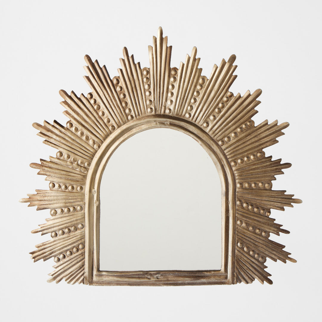 Flame Mirrored Hanging Ornament
