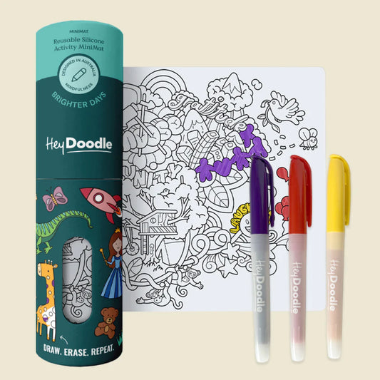 Brighter Days Mini Colouring & Doodle Mat