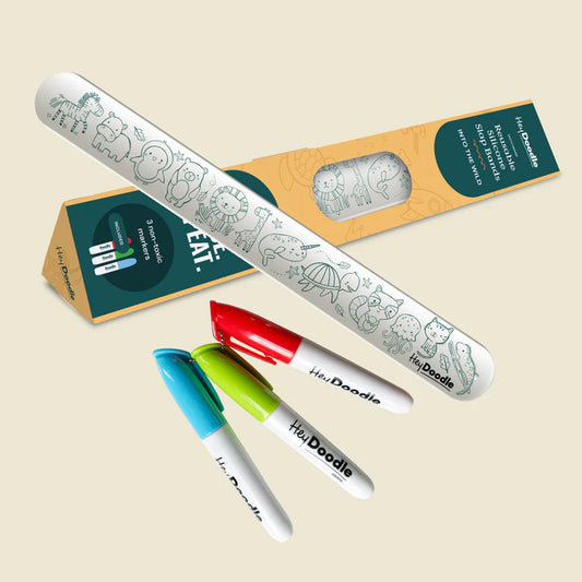 Into The Wild Sketch band - Reusable Colouring & Doodle Slap Bracelet