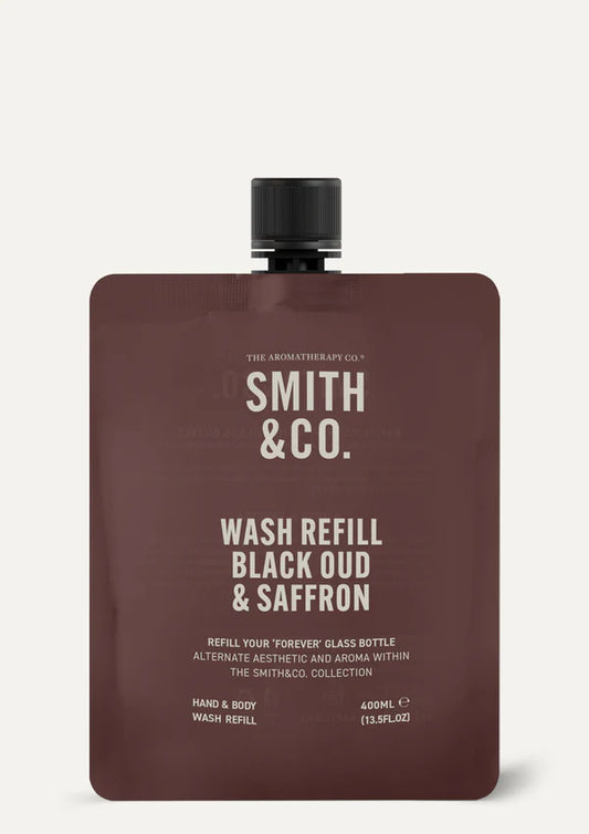 Smith & co Black Oud & Saffron Wash refill