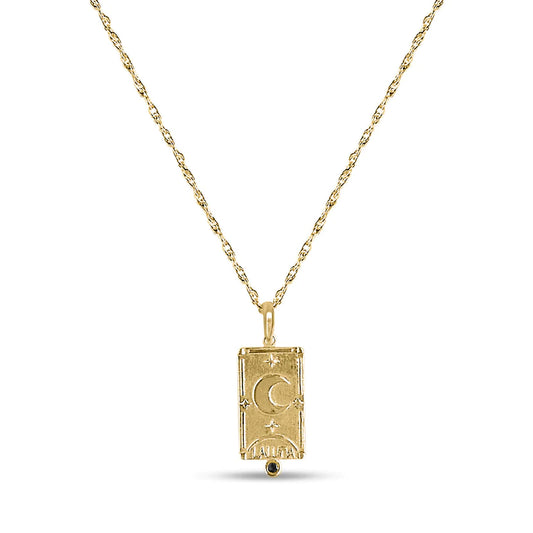 La Luna Pendant / Gold image 0