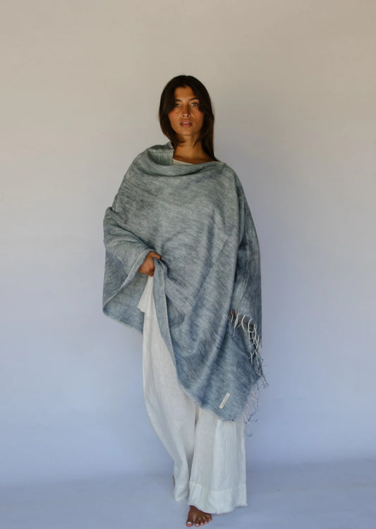 Hobo & Hatch Poncho - Steel image 0