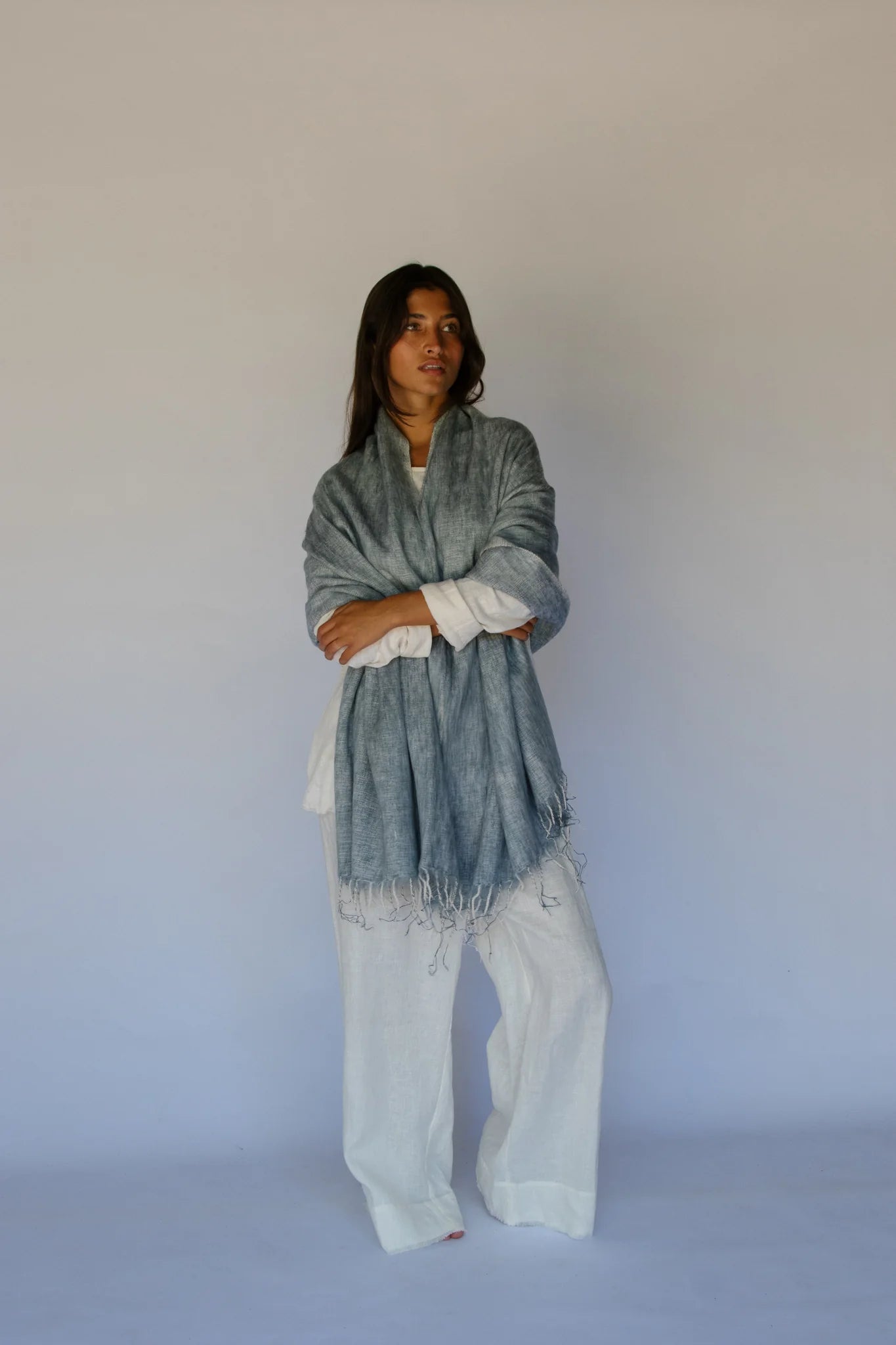 Hobo & Hatch Poncho - Steel image 2