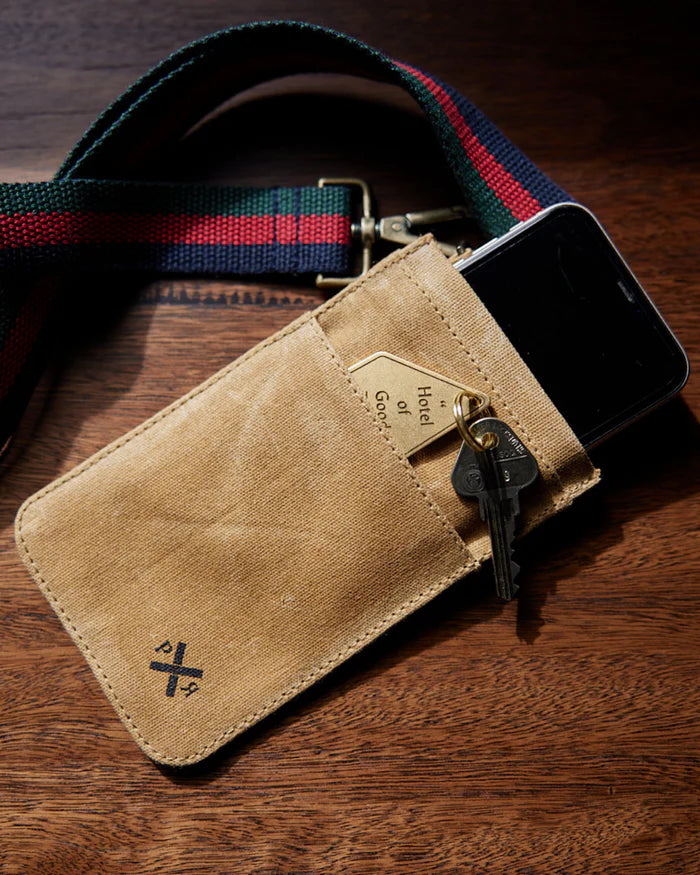 Slow Road Cross Body Phone Bag | Clay image 1
