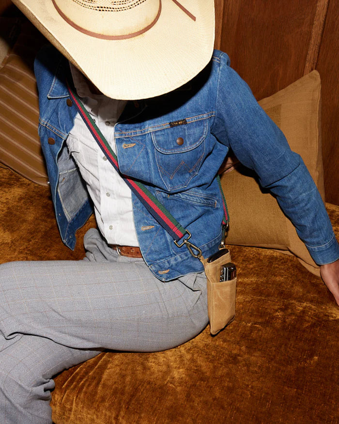 Slow Road Cross Body Phone Bag | Clay image 2