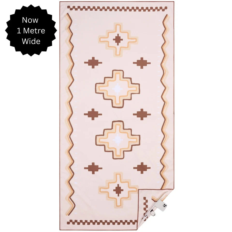 Casablanca Tall - Sand Free Beach Towel 2m x 1m image 0