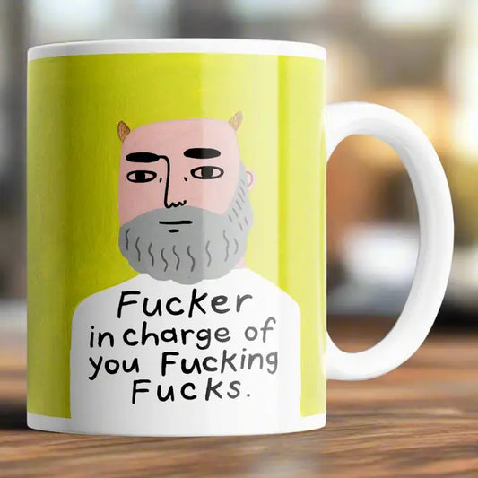 In Charge Grump Bastard Mug