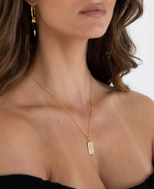 La Luna Pendant / Gold image 1
