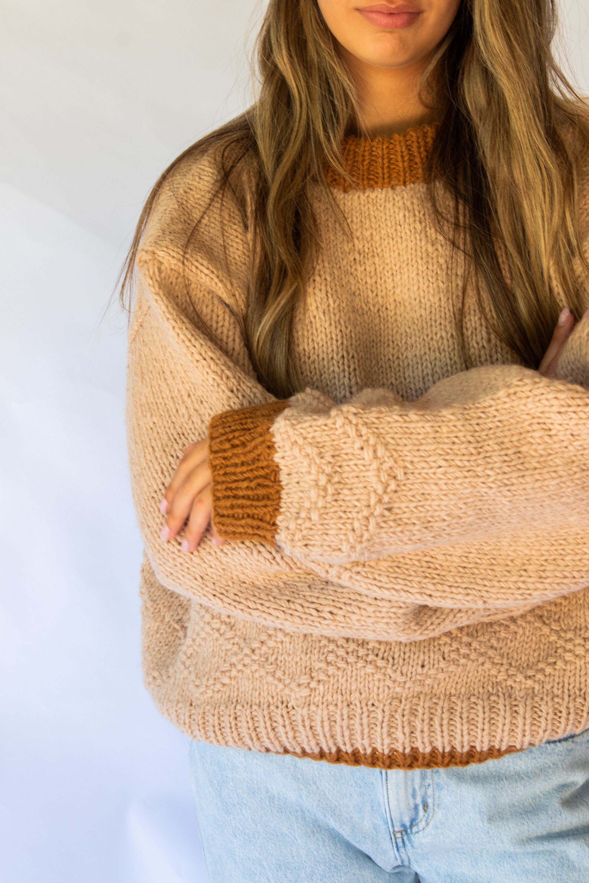 July Sweater - Caramel image 1