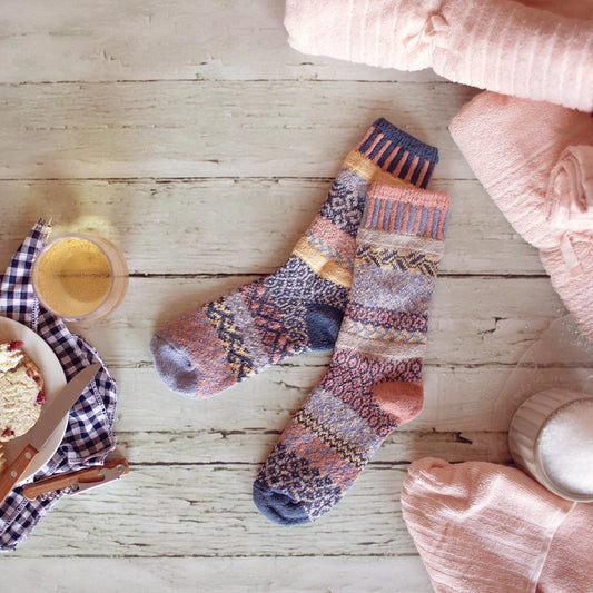 Mirage Socks / Recycled Cotton Eco-Friendly