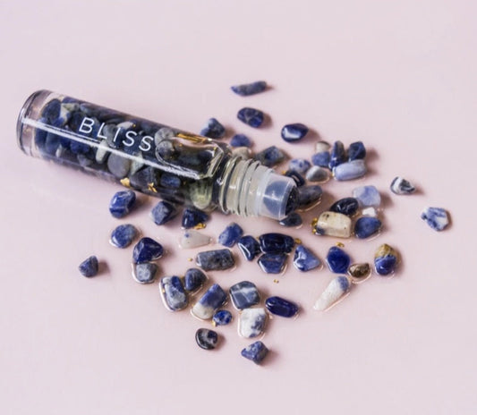 Bliss- Crystal infused essential oil roller 10ML image 0