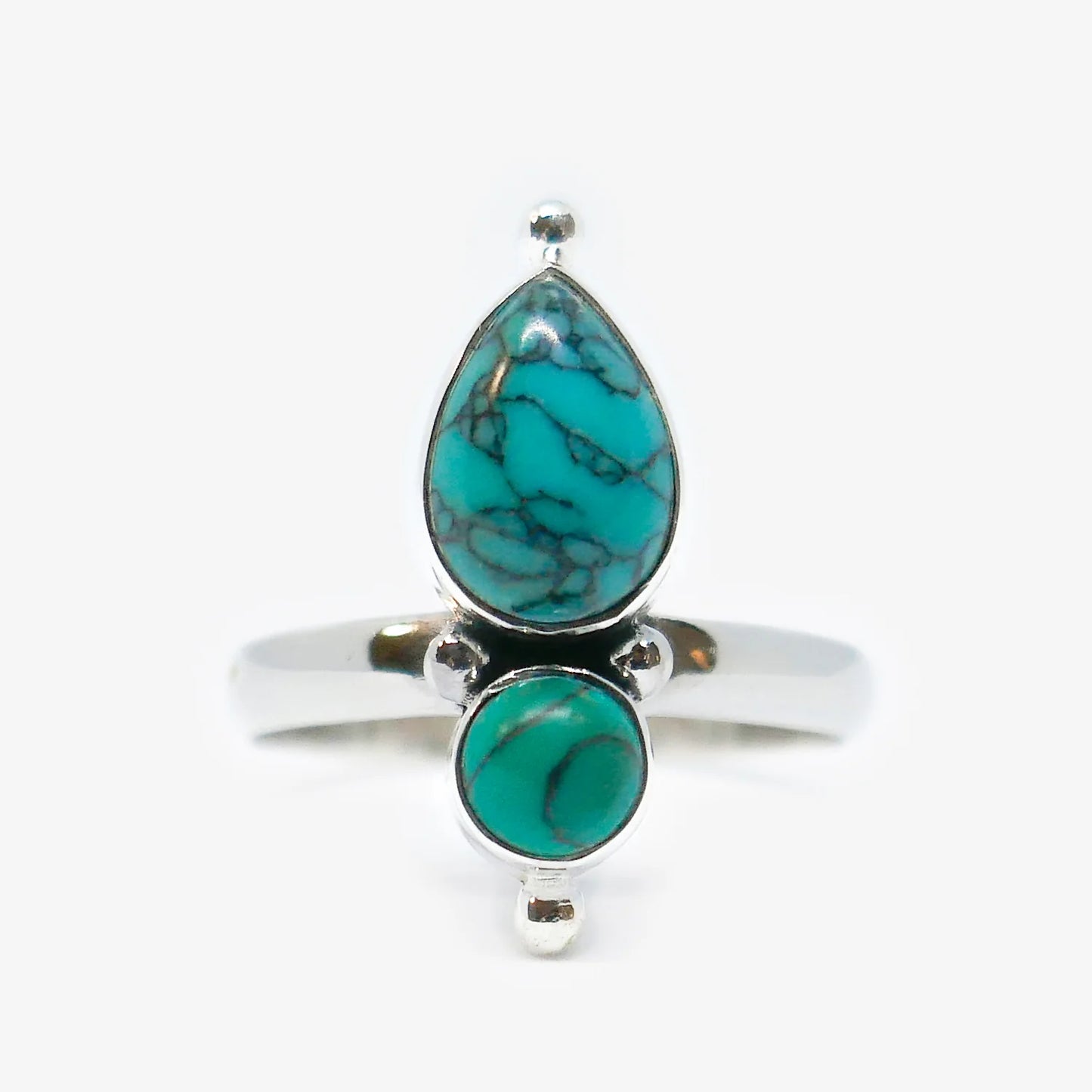 Turquoise Droplets Ring image 0