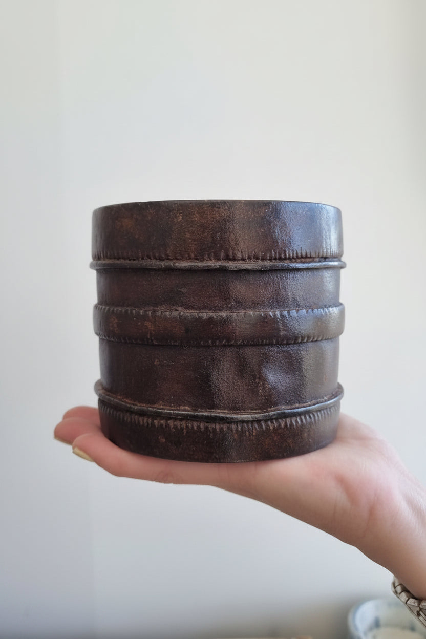 Vintage Indian Mini Iron Pot