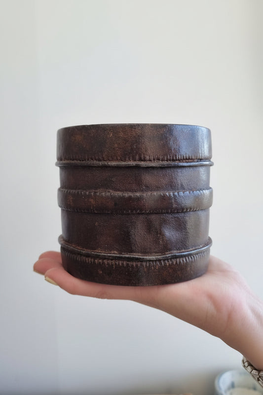 Vintage Indian Mini Iron Pot
